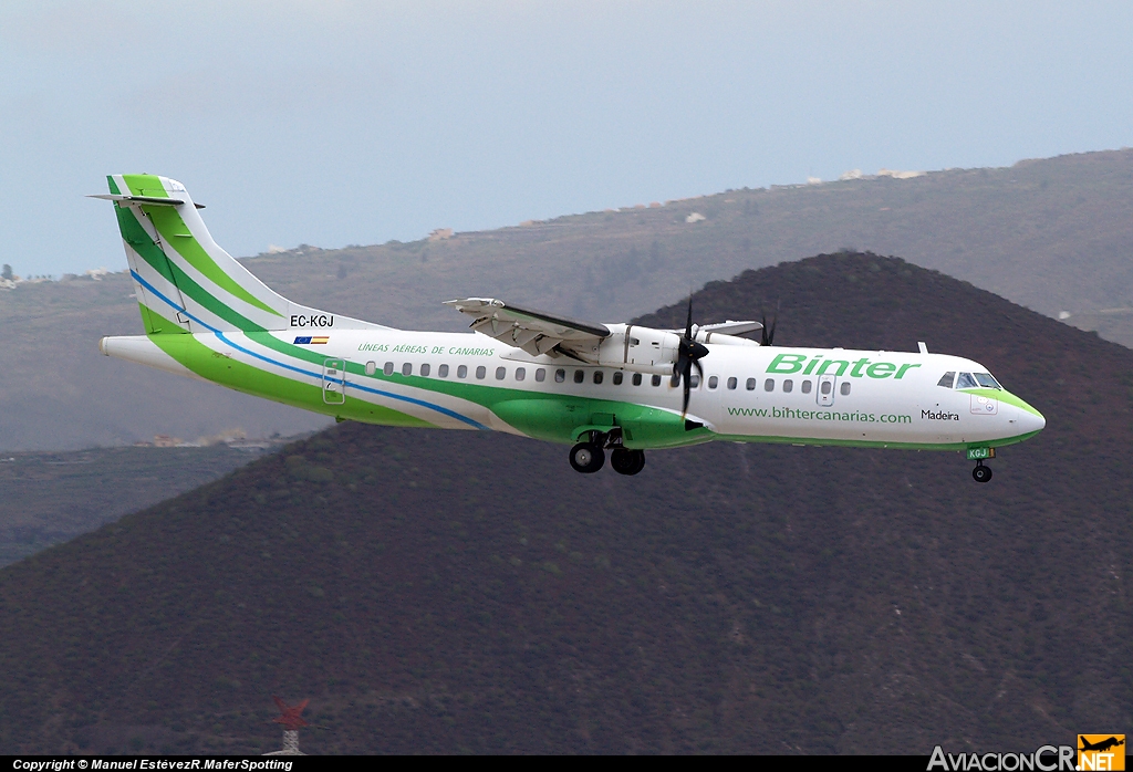 EC-KGJ - ATR 72-212A - Binter Canarias