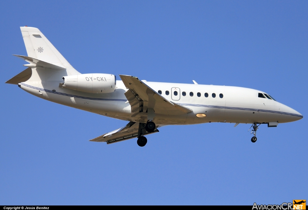 OY-CKI - Dassault Falcon 2000 - Privado