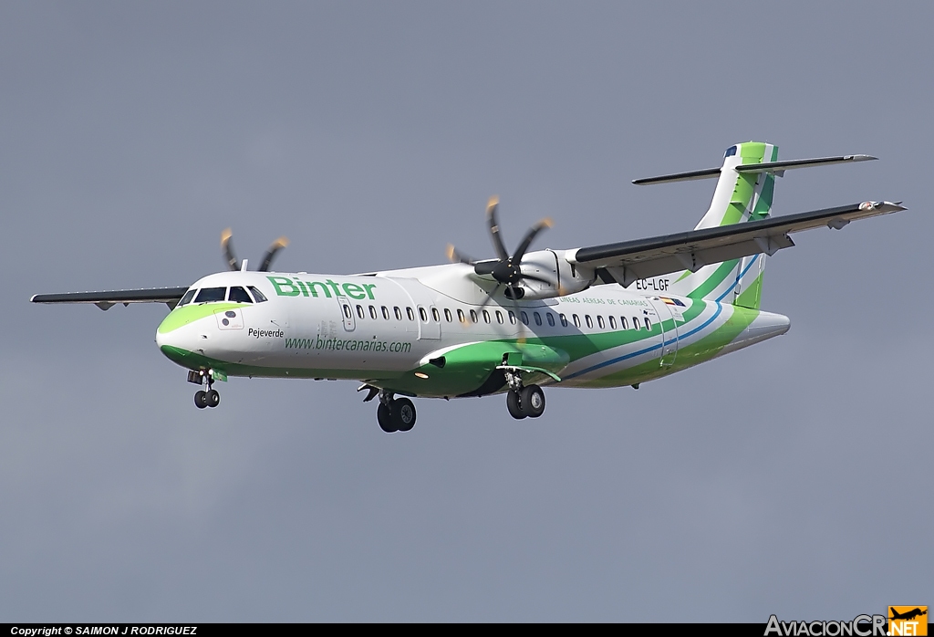 EC-LGF - ATR 72-212A - Binter Canarias