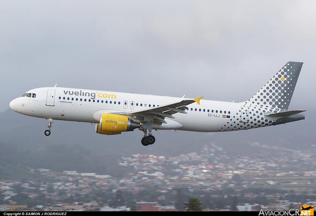 EC-LLJ - Airbus A320-214 - Vueling