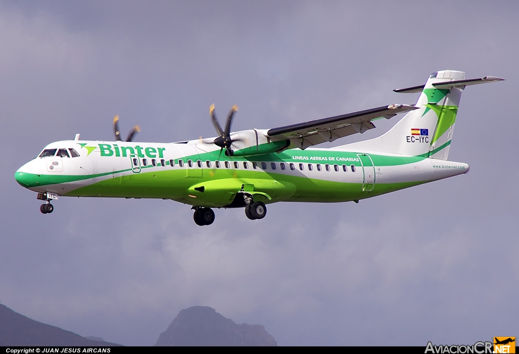 EC-IYC - ATR 72-212A - Binter Canarias