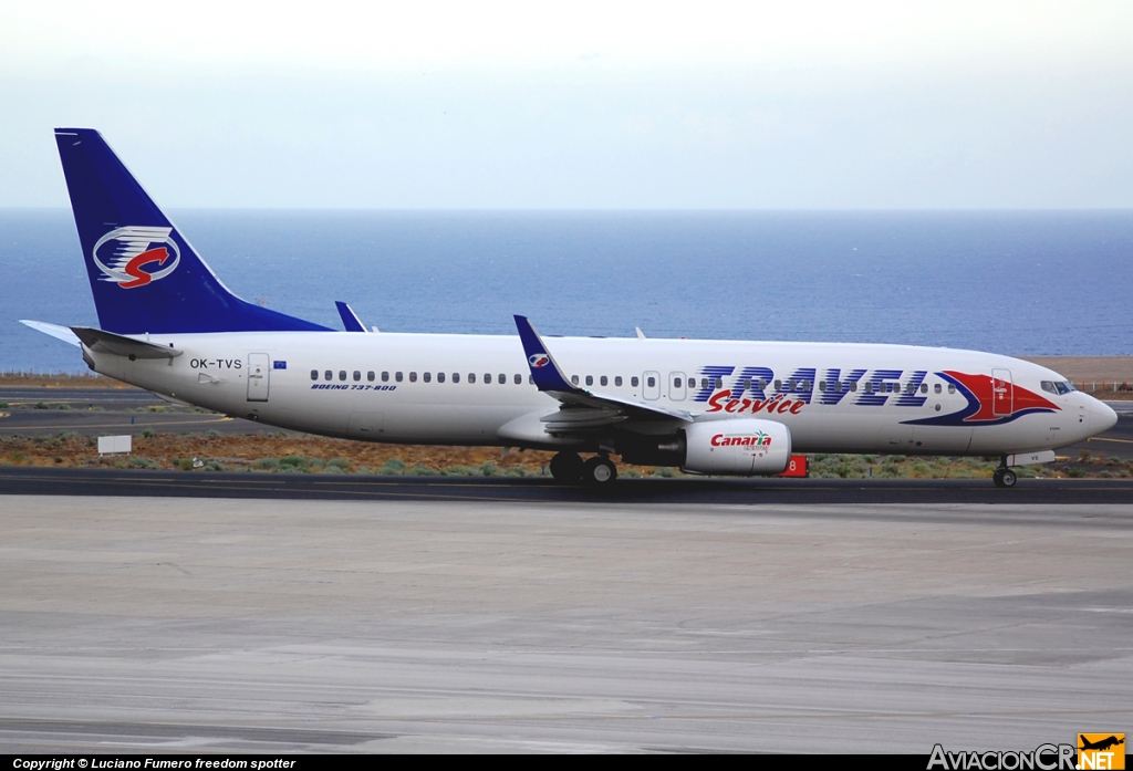 OK-TVS - Boeing 737-86N - Travel Service