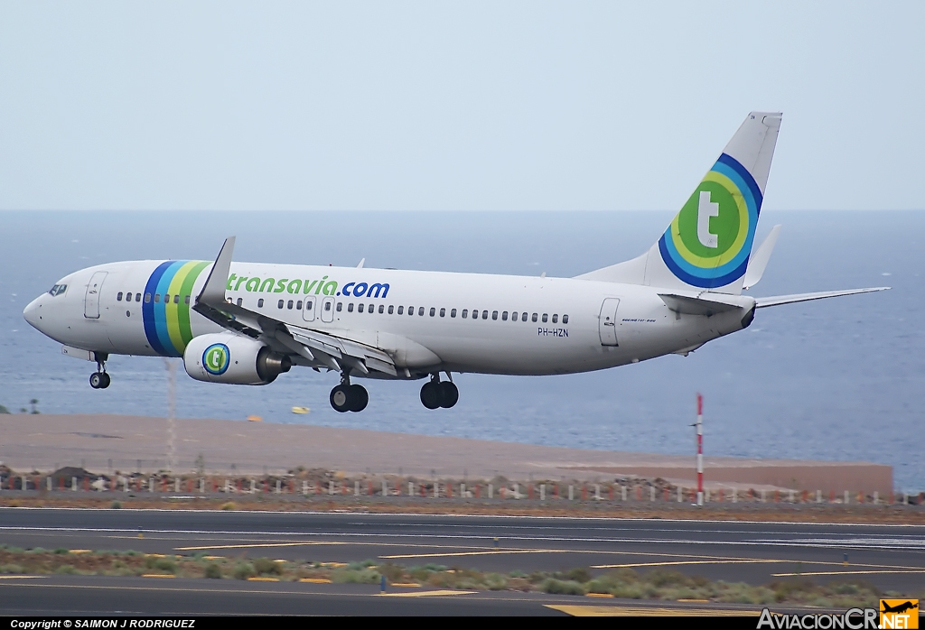 PH-HZN - Boeing 737-8K2 - Transavia Airlines