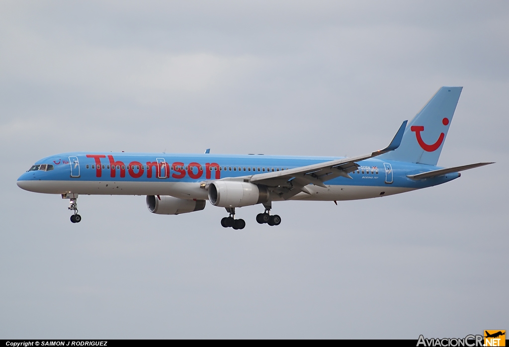 G-OOBN - Boeing 757-2G5 - Thomsonfly