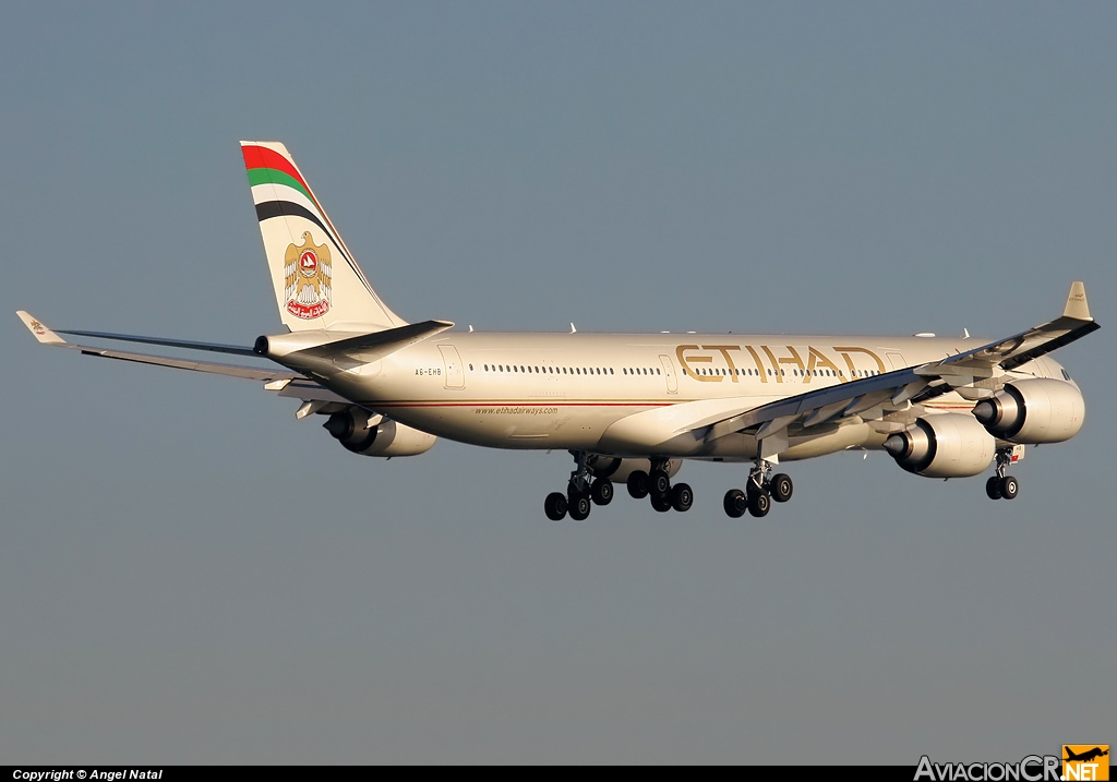 A6-EHB - Airbus A340-541 - Etihad Airways