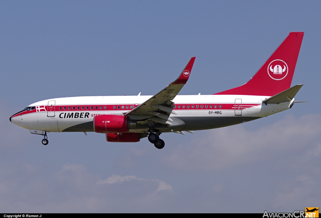 OY-MRG - Boeing 737-7L9 - Cimber Sterling Airlines