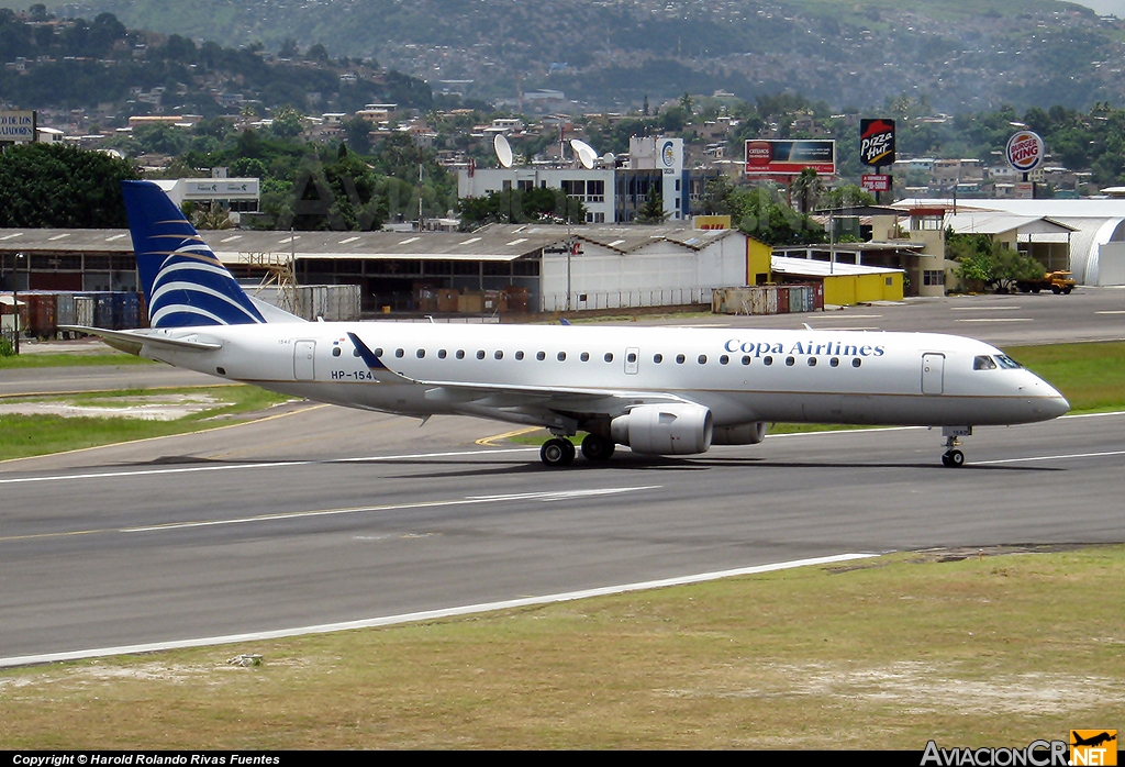 HP-1540CMP - Embraer 190-100IGW - Copa Airlines