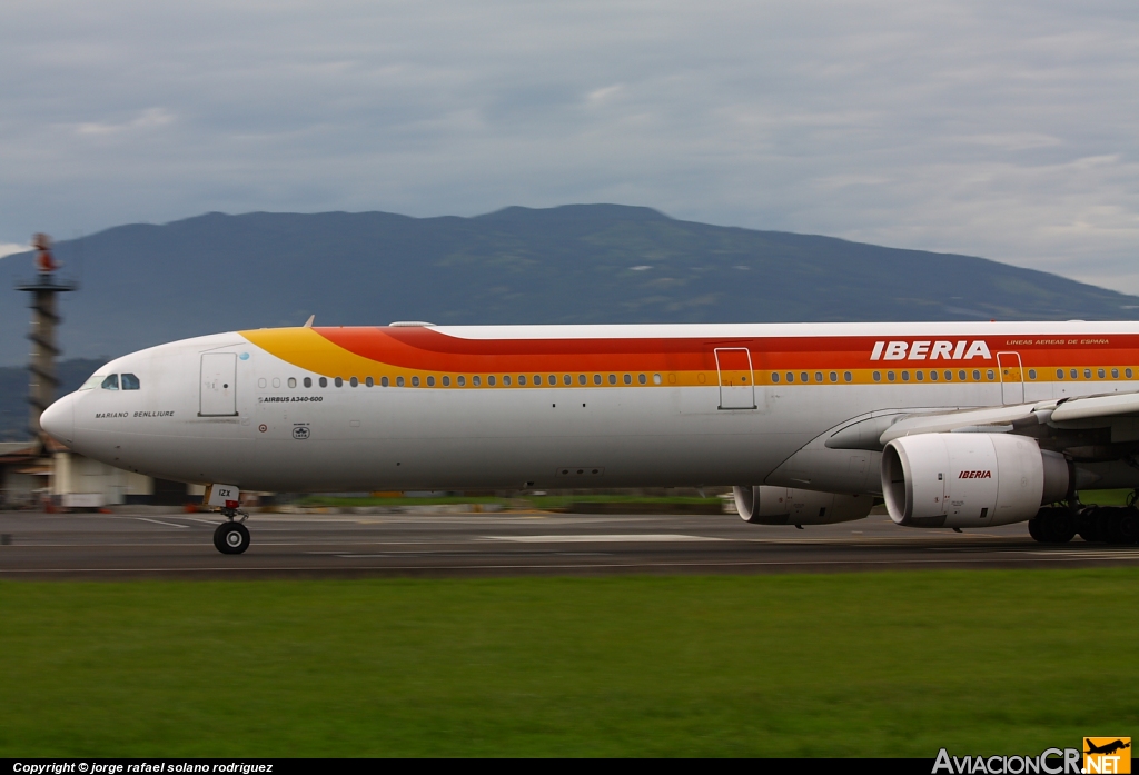 EC-IZX - Airbus A340-642 - Iberia