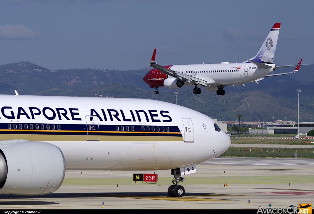 9V-SWA - Boeing 777-312-ER - Singapore Airlines