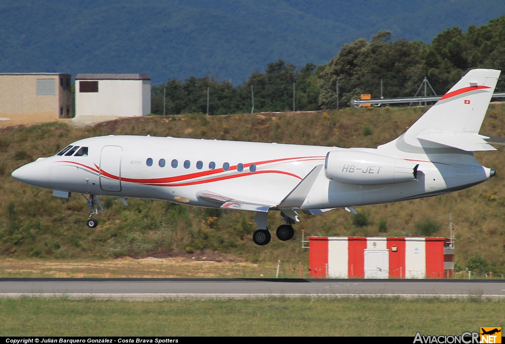 HB-JET - Dassault Falcon 2000EX - DASMAIR