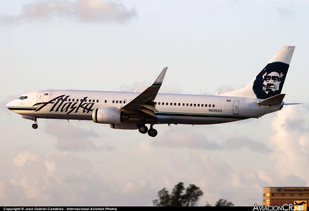 N526AS - Boeing 737-890 - Alaska Airlines