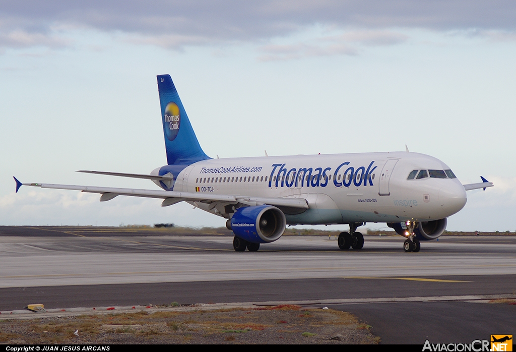 OO-TCJ - Airbus A320-214 - Thomas Cook Airlines