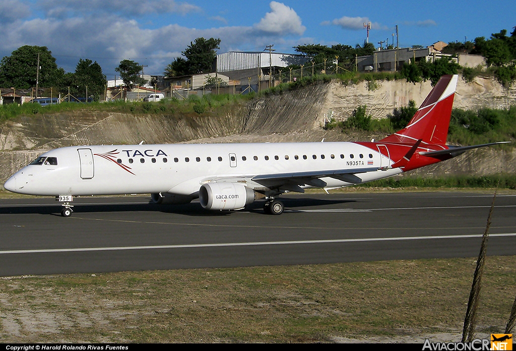 N935TA - Embraer 190-100IGW - TACA
