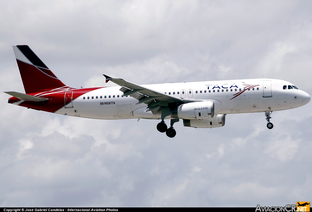 N681TA - Airbus A320-233 - TACA