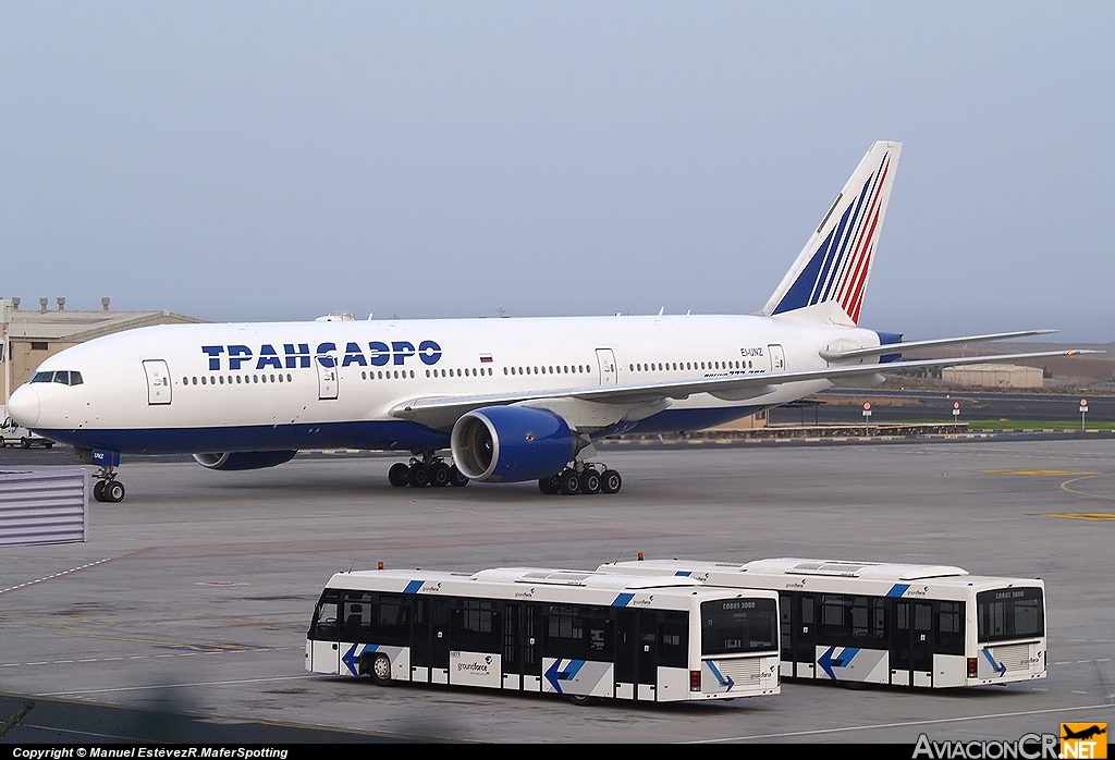 EI-UNZ - Boeing 777-222 - Transaero Airlines