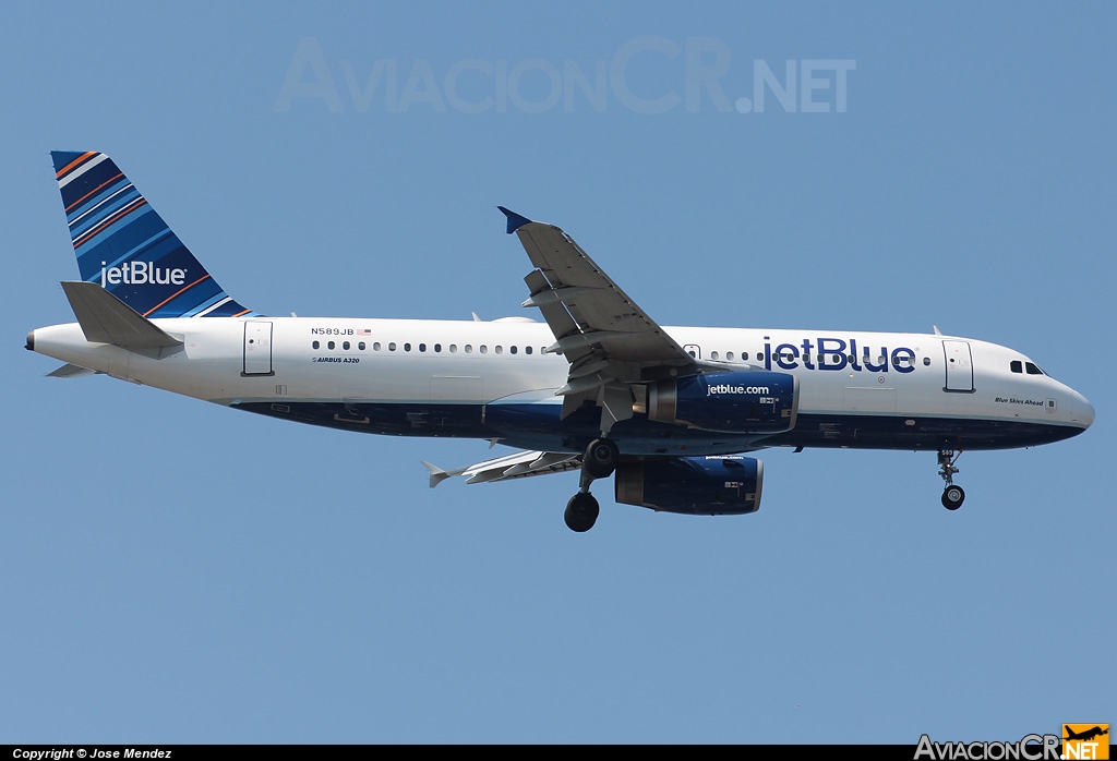 N589JB - Airbus A320-232 - Jet Blue
