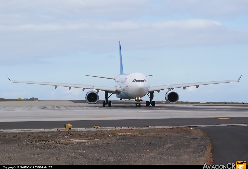 G-OMYT - Airbus A330-243 - Thomas Cook