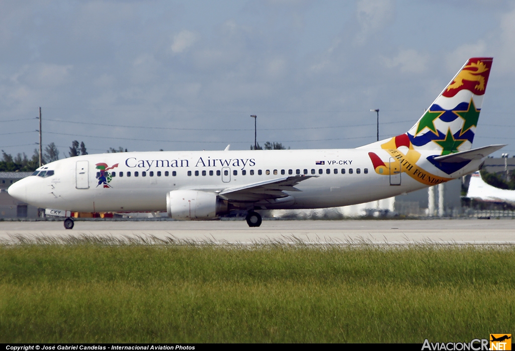 VP-CKY - Boeing 737-3Q8 - Cayman Airways