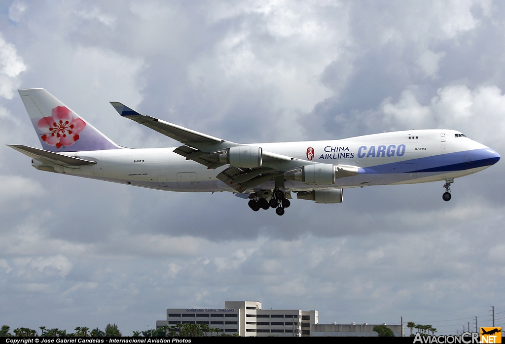 B-18715 - Boeing 747-409F/SCD - China Airlines Cargo