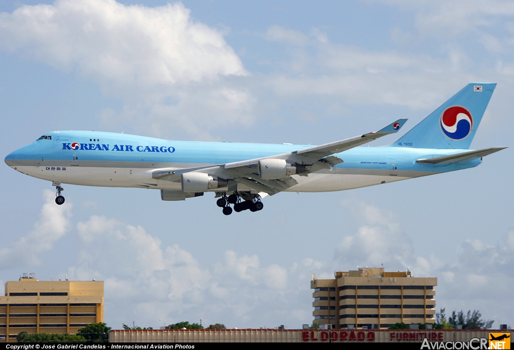 HL7602 - Boeing 747-4B5F/ER/SCD - Korean Air Cargo