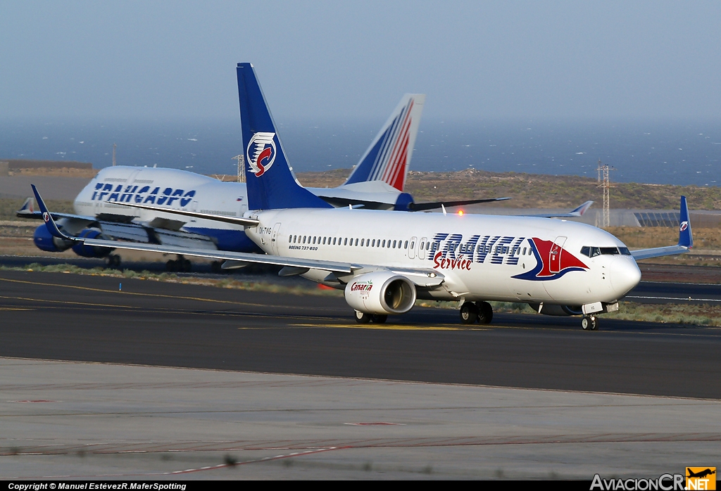 OK-TVG - Boeing 737-8Q8 - Travel Service