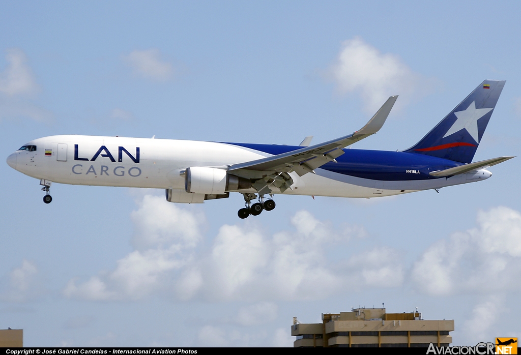 N418LA - Boeing 767-316F(ER) - LAN Cargo