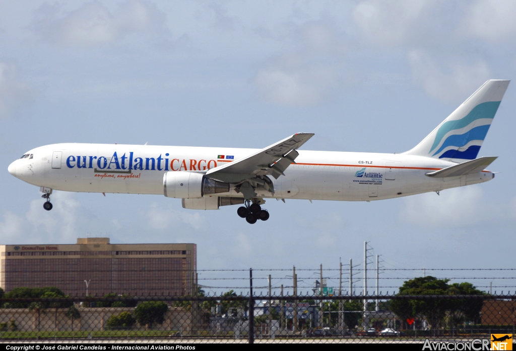 CS-TLZ - Boeing 767-375(ER)(BDSF) - EuroAtlantic Cargo