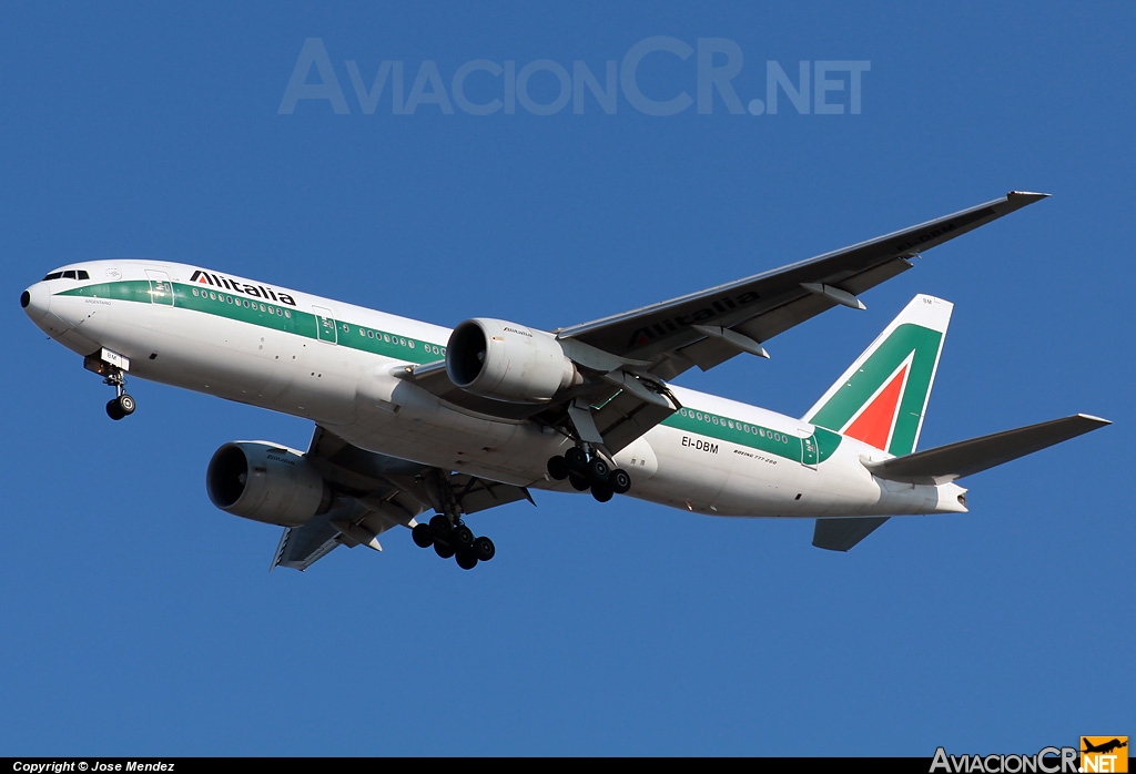 EI-DBM - Boeing 777-243/ER - Alitalia