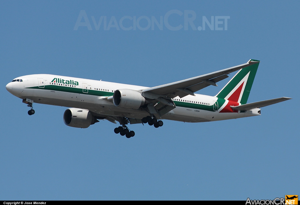 I-DISA - Boeing 777-243(ER) - Alitalia