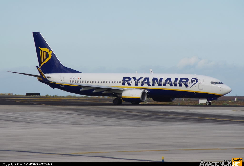 EI-EKX - Boeing 737-8AS - Ryanair