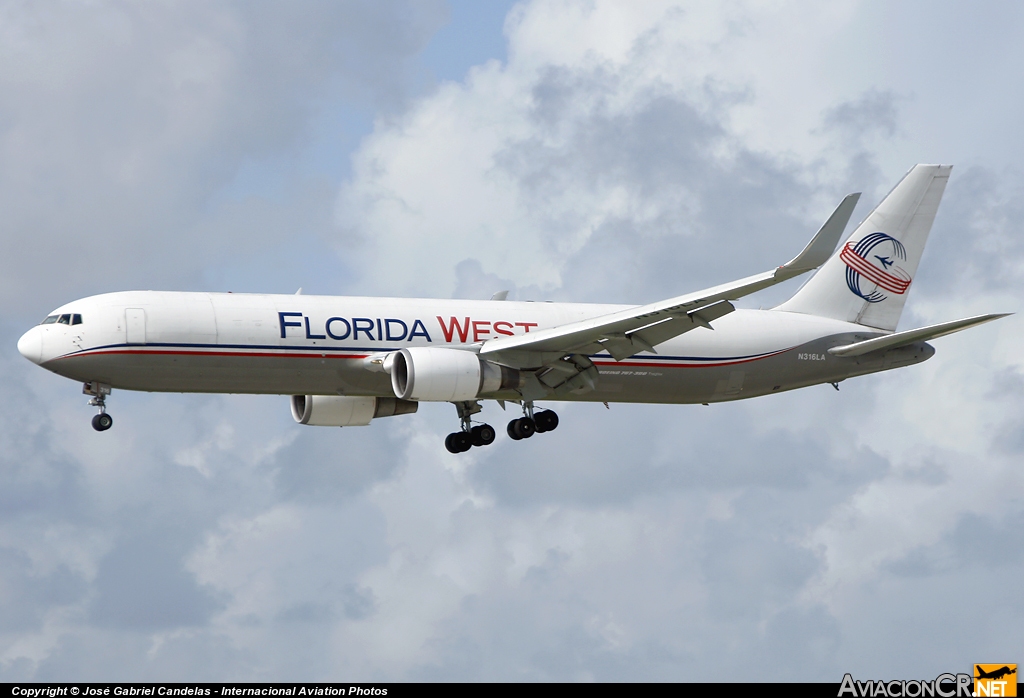 N316LA - Boeing 767-316F(ER) - Florida West