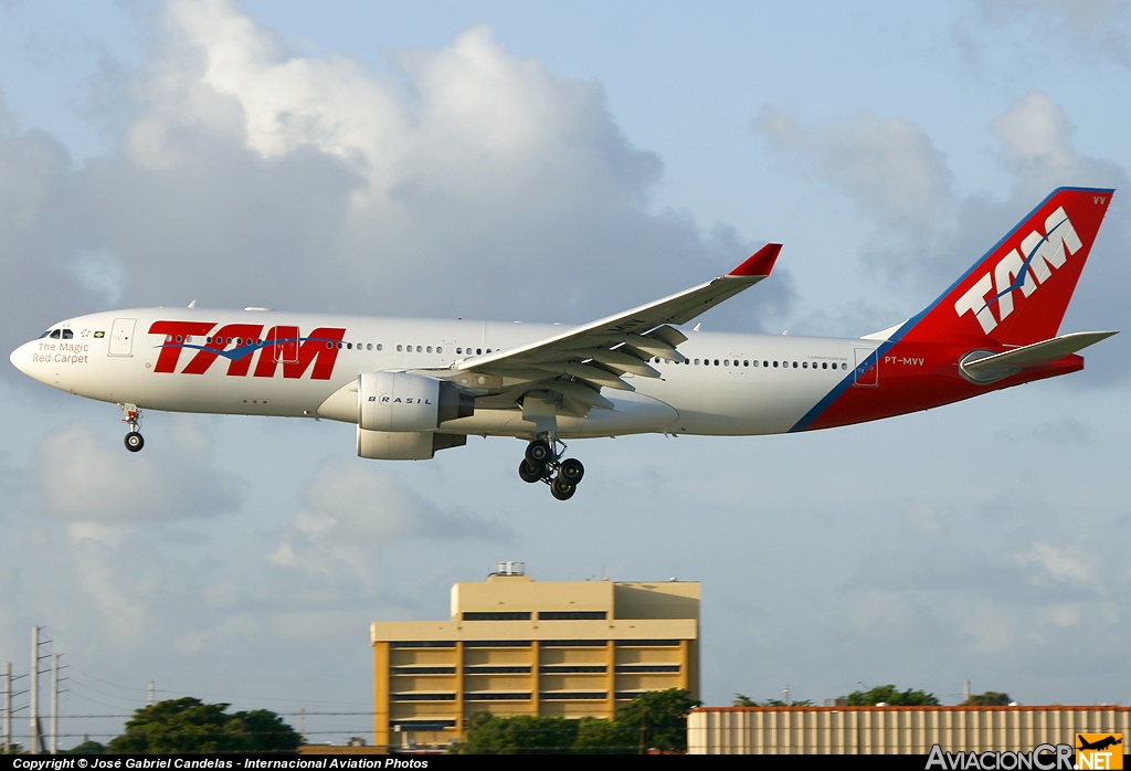 PT-MVV - Airbus A330-223 - TAM