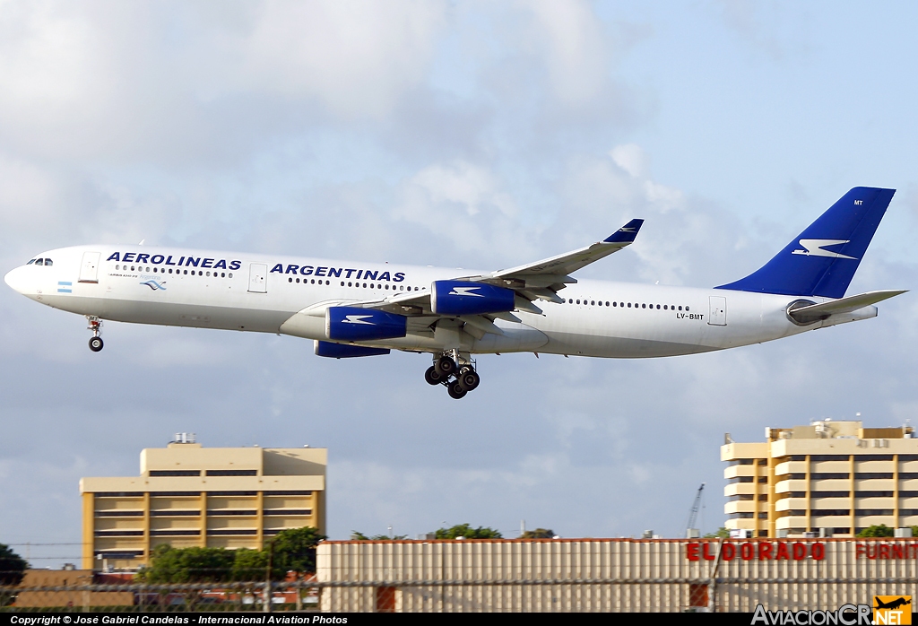 LV-BMT - Airbus A340-312 - Aerolineas Argentinas