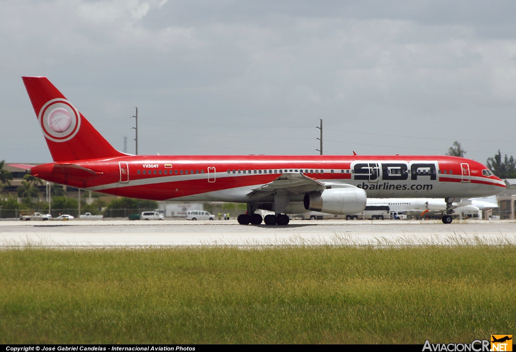 YV-304T - Boeing 757-21B - Santa Bárbara Airlines