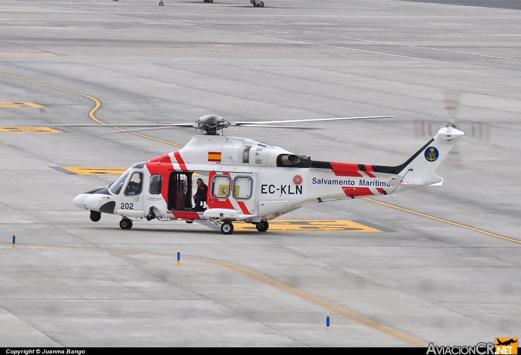 EC-KLN - Agusta Westland AW139 - Salvamento Marítimo (ESPAÑA)