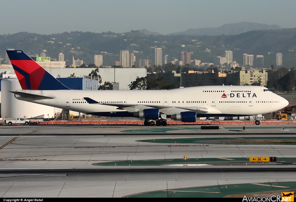 N666US - Boeing 747-451 - Delta (Northwest Airlines)