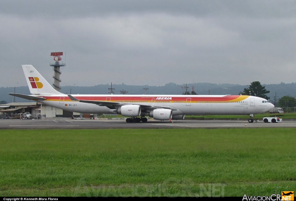 EC-JCY - Airbus A340-642 - Iberia