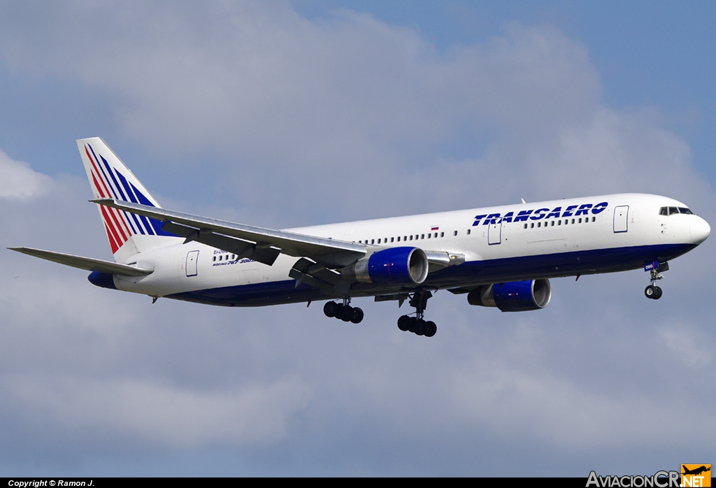 EI-DBG - Boeing 767-3Q8/ER - Transaero Airlines