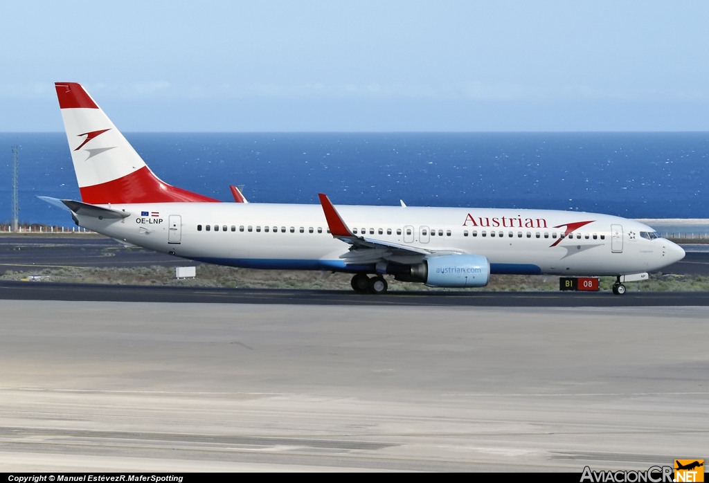 OE-LNP - Boeing 737-8Z9 - Austrian Airlines
