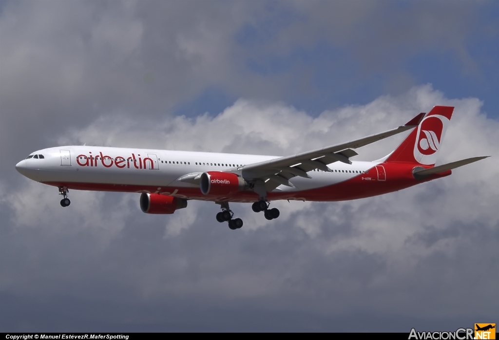 D-AERK - Airbus A330-322 - Air Berlin