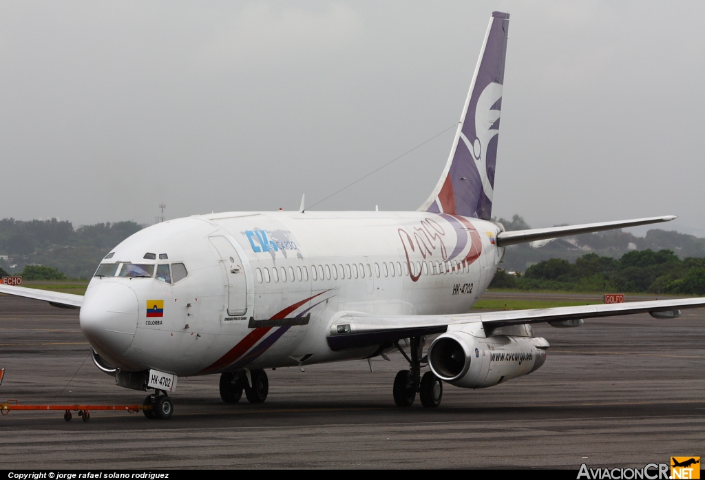 HK-4702 - Boeing 737-290C/Adv - CV Cargo