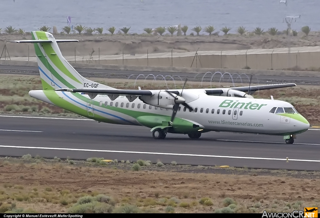 EC-GQF - ATR 72-202 - Binter Canarias