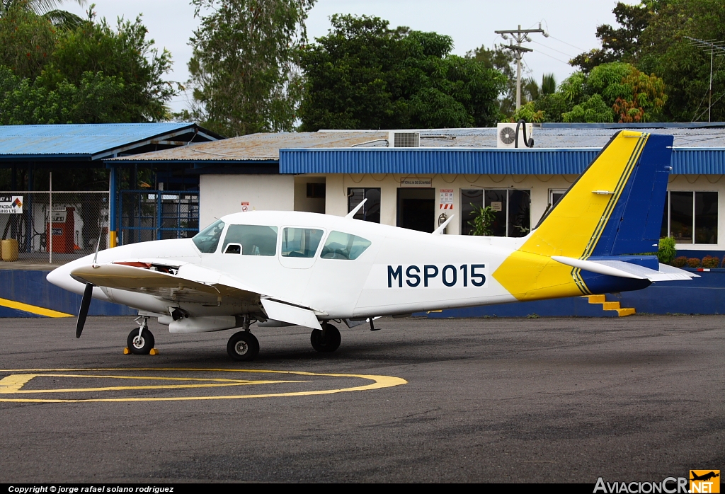 MSP015 - Piper PA-23-250 Aztec F - Ministerio de Seguridad Pública - Costa Rica