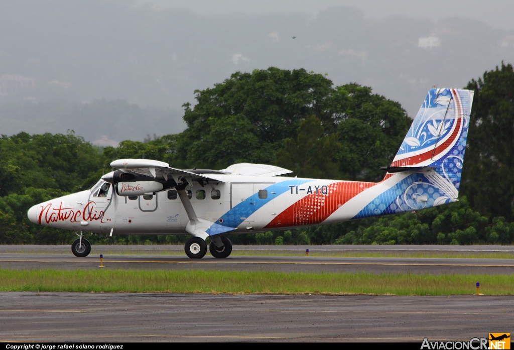 TI-AYQ - De Havilland Canada DHC-6-300 Twin Otter - Nature Air