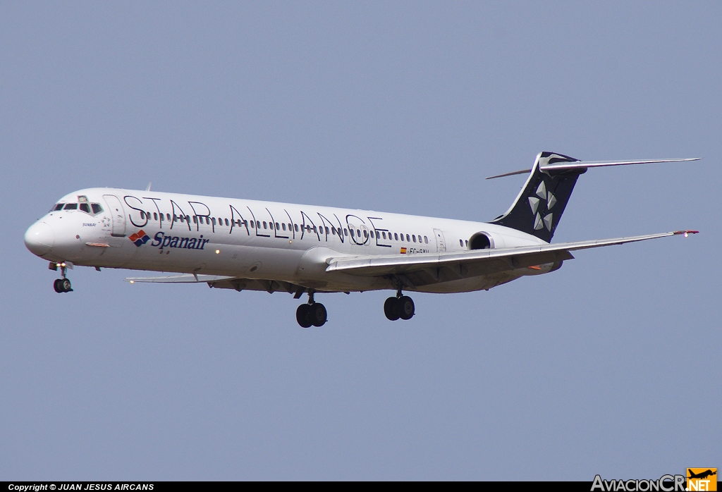 EC-GXU - McDonnell Douglas MD-83 (DC-9-83) - Spanair