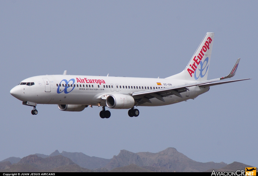 EC-ISN - Boeing 737-86Q - Air Europa