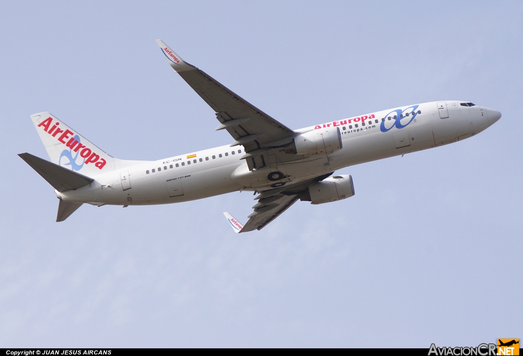 EC-ISN - Boeing 737-86Q - Air Europa
