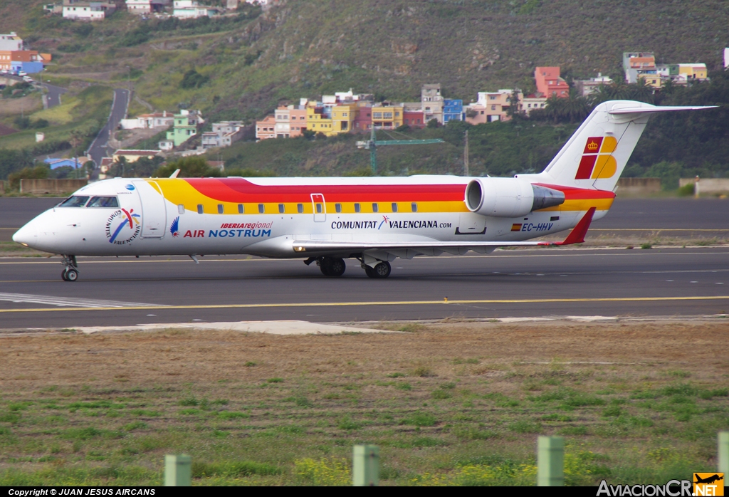 EC-HHV - Bombardier CRJ-100LR - Air Nostrum (Iberia Regional)