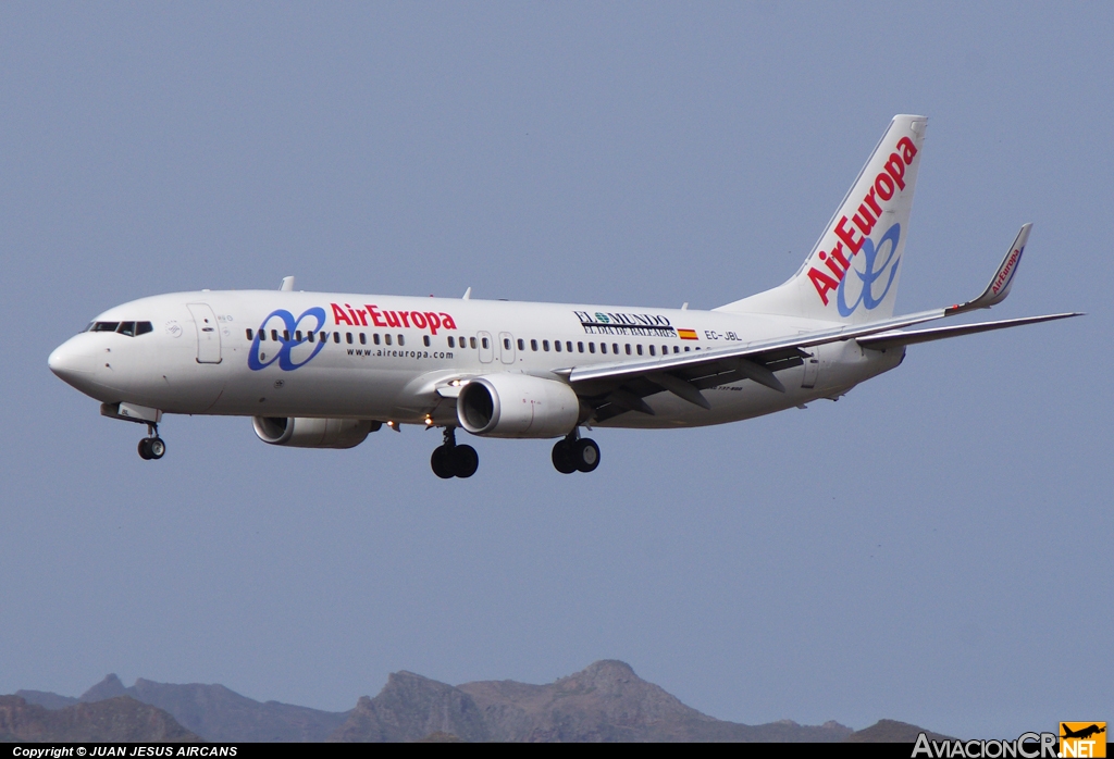 EC-JBL - Boeing 737-85P - Air Europa