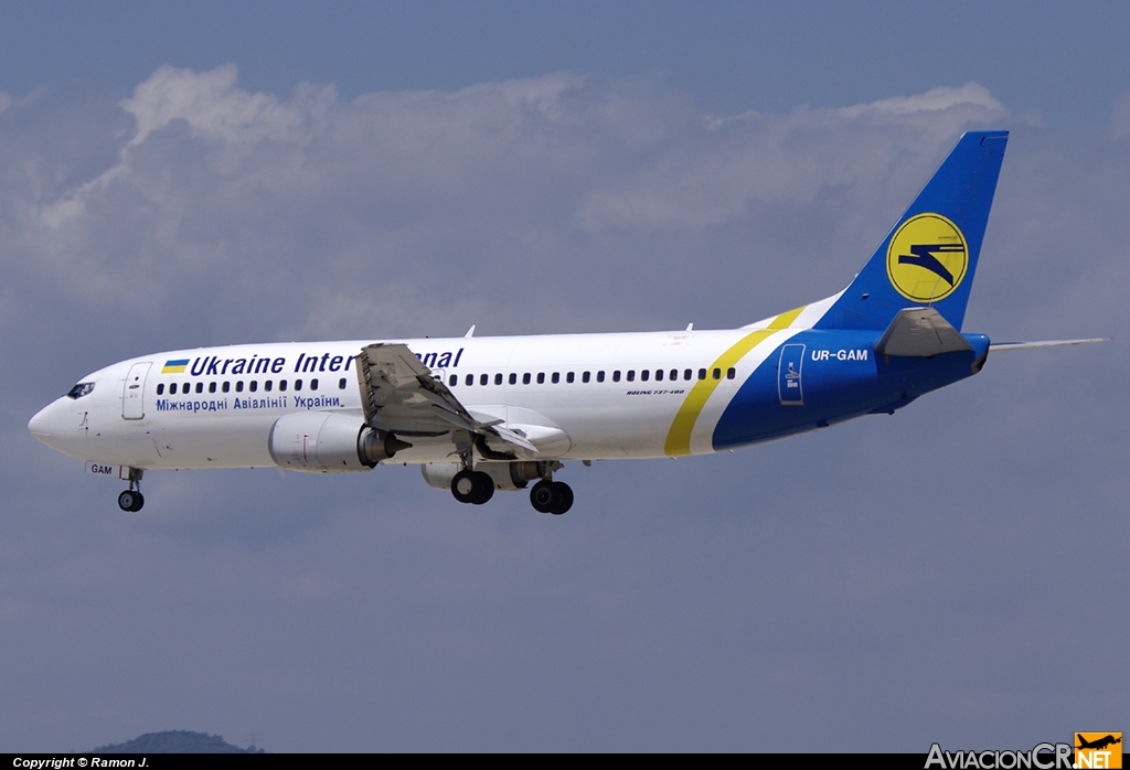 UR-GAM - Boeing 737-4Y0 - Ukraine International